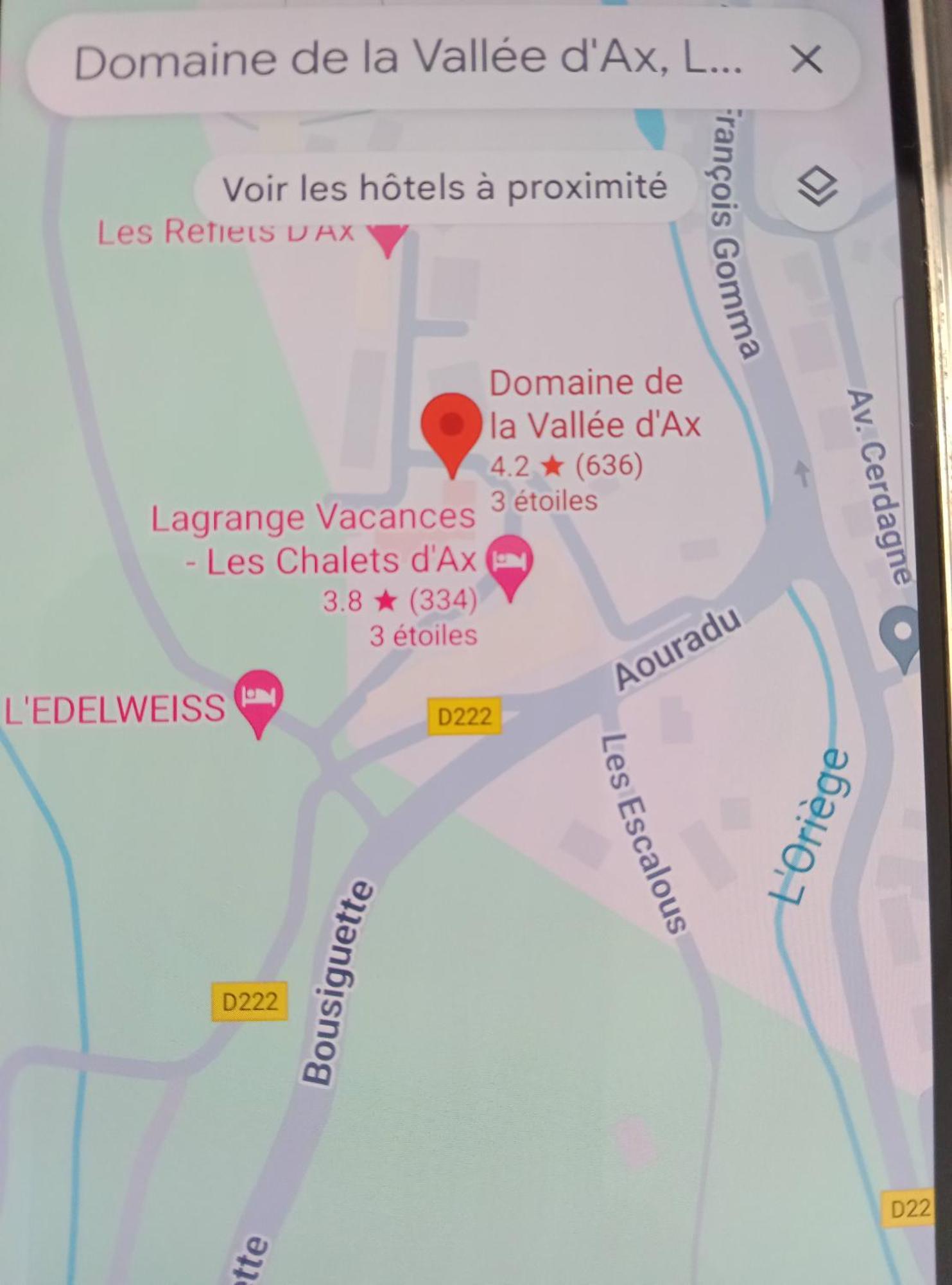 Le Calme De Ax Lejlighed Ax-les-Thermes Eksteriør billede